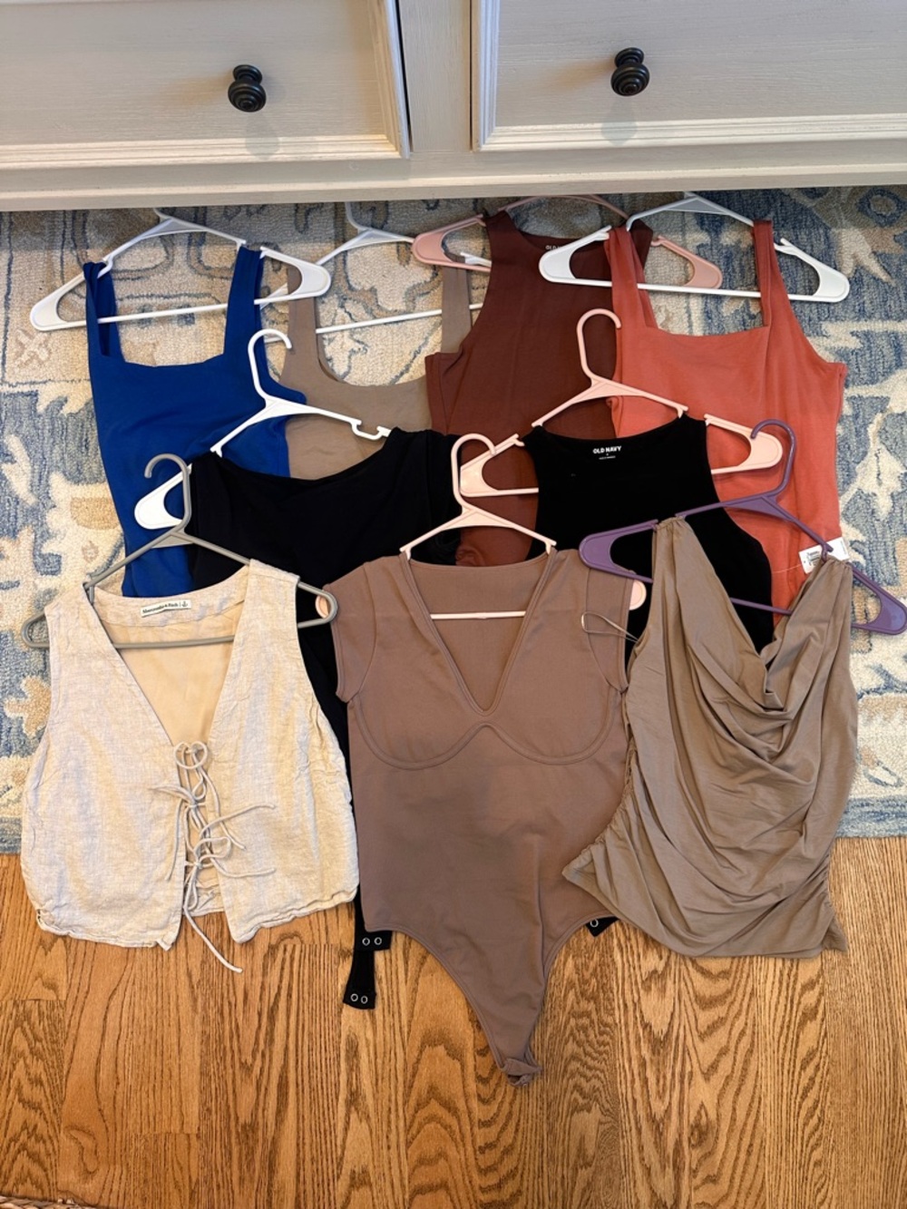 Abercrombie & Fitch, FP, and Old Navy summer tops/ body suits
